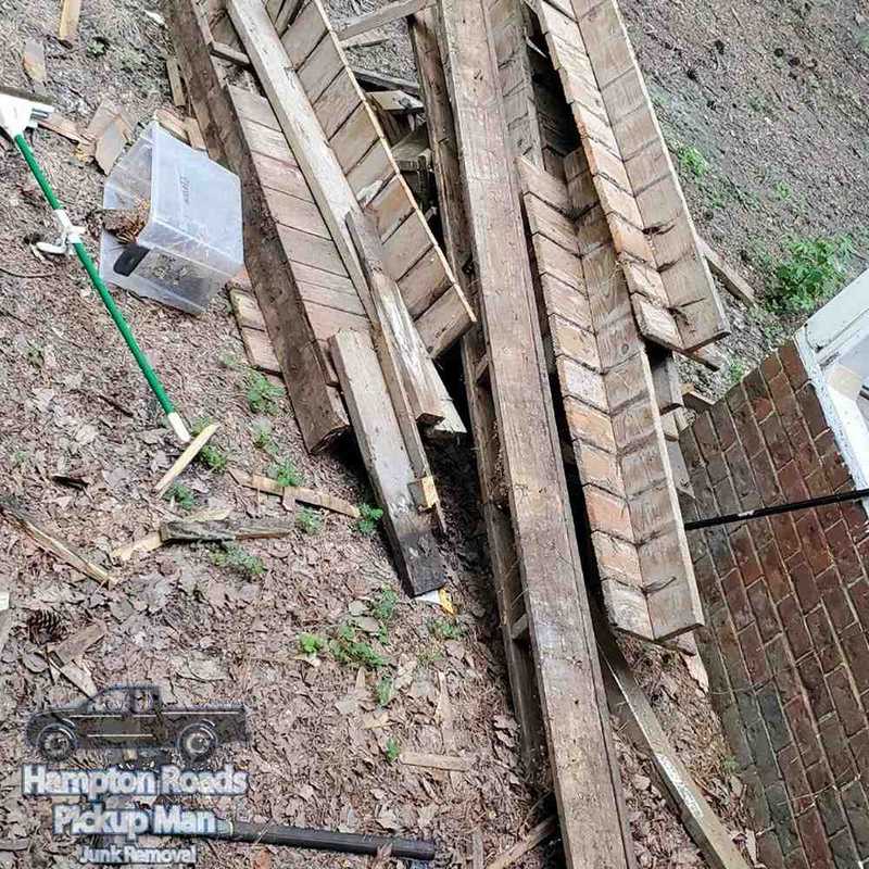Construction Debris Removal in Chesapeake, VA