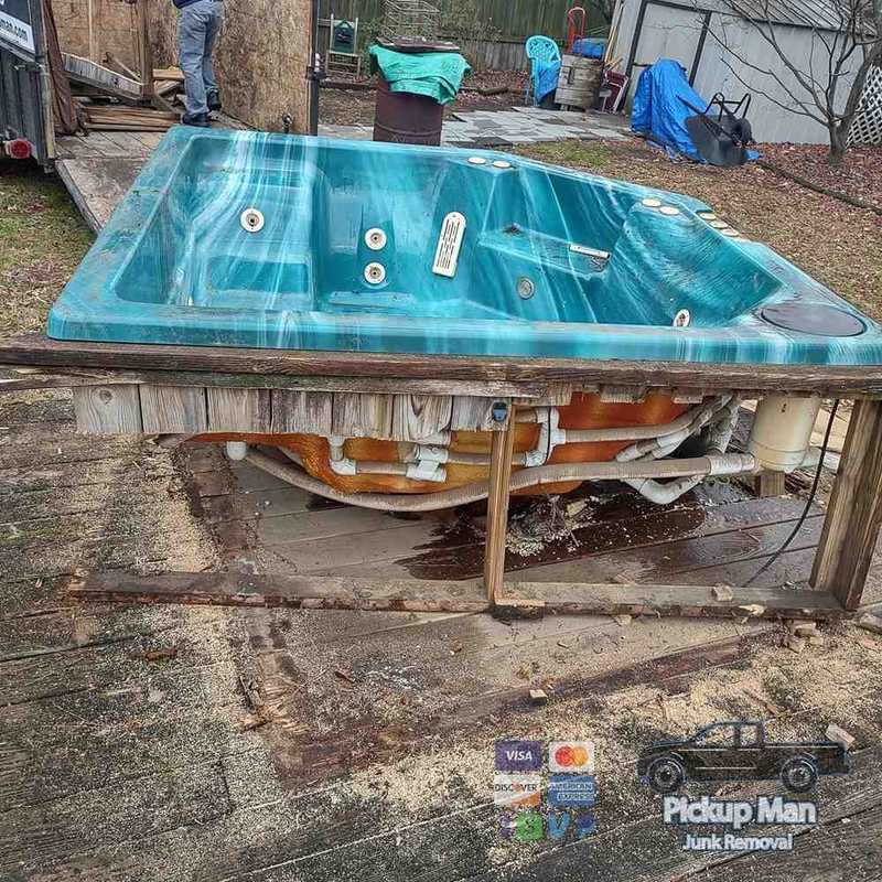 Hot Tub Removal in Norfolk, VA